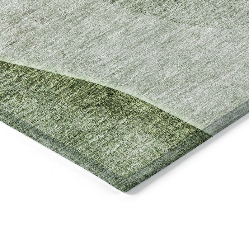 Tapis intérieur / extérieur Cherylleigh avec envers antidérapant, Rond 8 pi