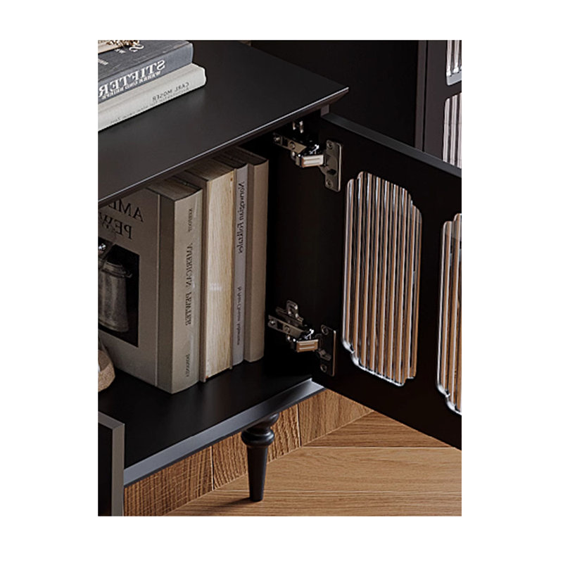 American modern medieval style TV stand