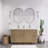 Spring 60" Double Sink Bathroom Vanity