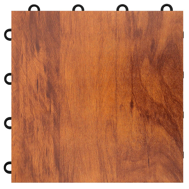 Carreaux de sol 3/8 po, Érable foncé