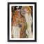 Water Serpents II by Gustav Klimt - Framed Print-62767023-62767022