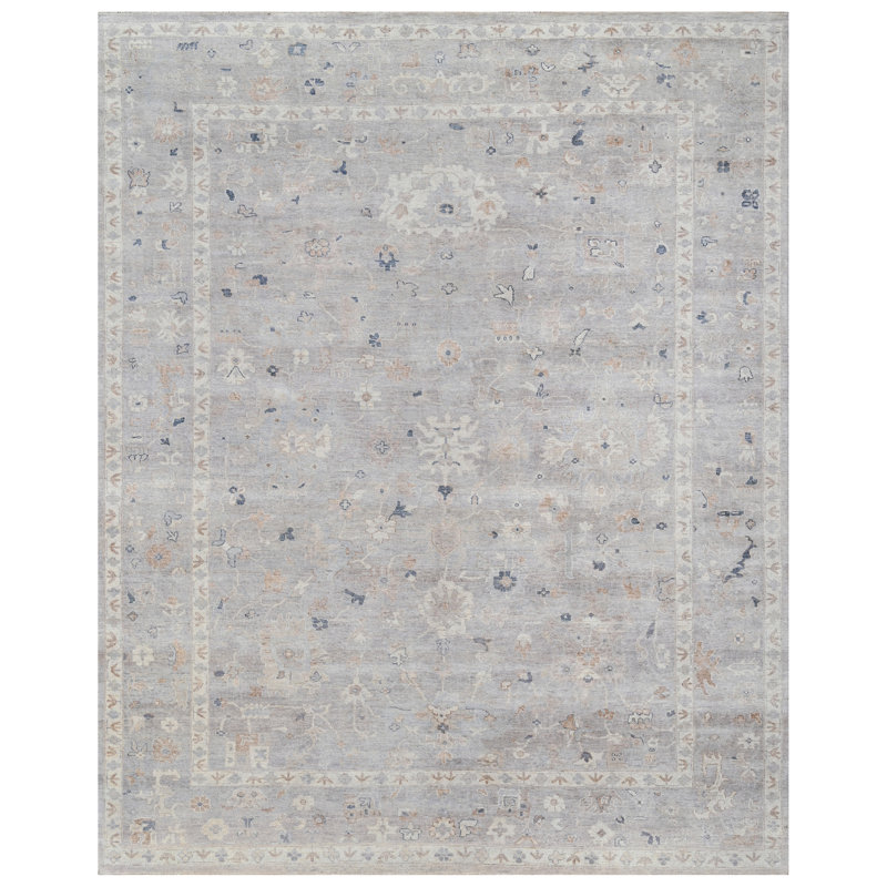 Hand Woven Wool Oriental Area Rug, Rectangle 10' x 14'