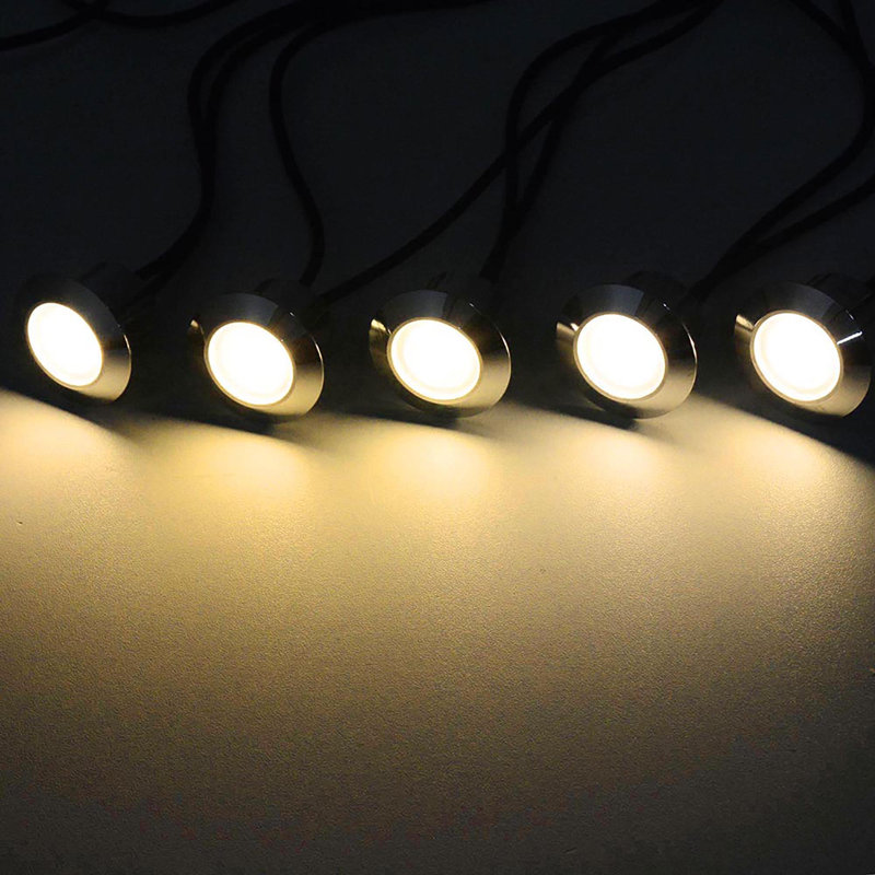 Ensemble de 5 lumières à DEL blanc chaud Yescom