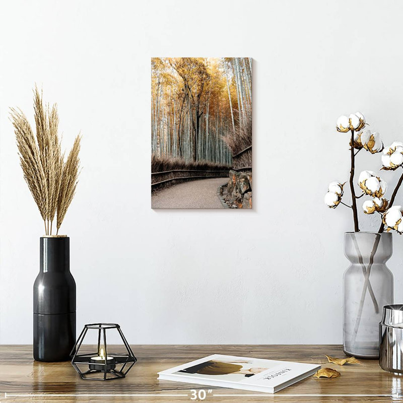 Harnek Kyoto's Bamboo Forest III, 12" H x 8" W