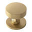 Parkview Collection Round Knob - Cabinet Knob - Transitional Hardware for Drawers & Cabinets-629656923-629656919