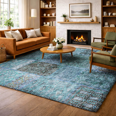 Tapis à poil long de qualité supérieure lavable à la machine ADS669