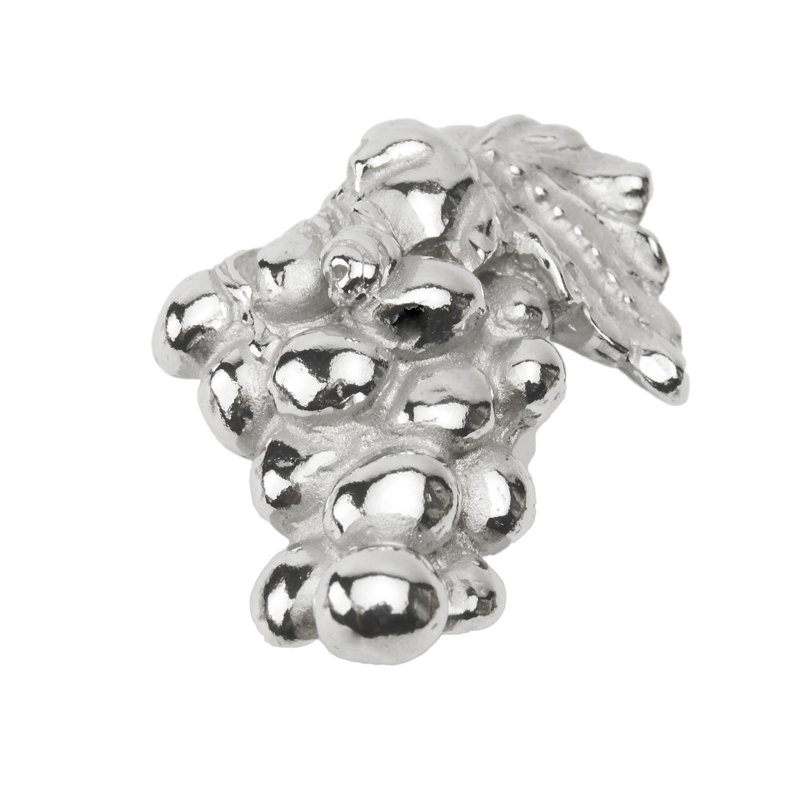 Bacchus grand bouton droit , Chrome