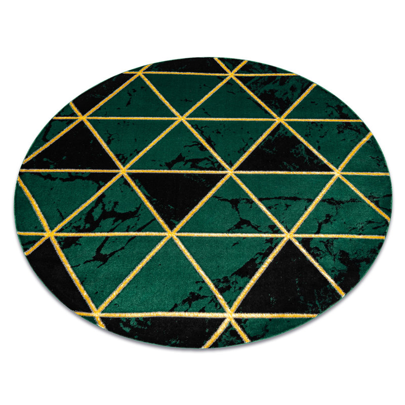 Round Rocksprings Geometric Area Rug, Round 200cm