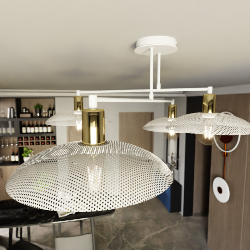Aadison 4 - Light Pendant, White