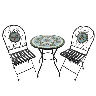 Jeneva 3 Piece Bistro Set
