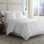 Ashworth 3-Piece Coverlet/Duvet Set - White