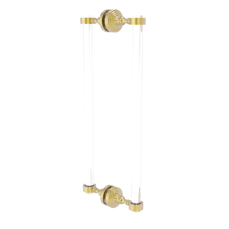 Ensemble de poignées pour appareils centraux 18 "Pacific Grove, Laiton satiné