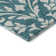 Premium Machine Washable Prisco Teal Rug