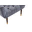 Jenna 89cm Wide Tufted Novelty Solid Colour Standard Ottoman
