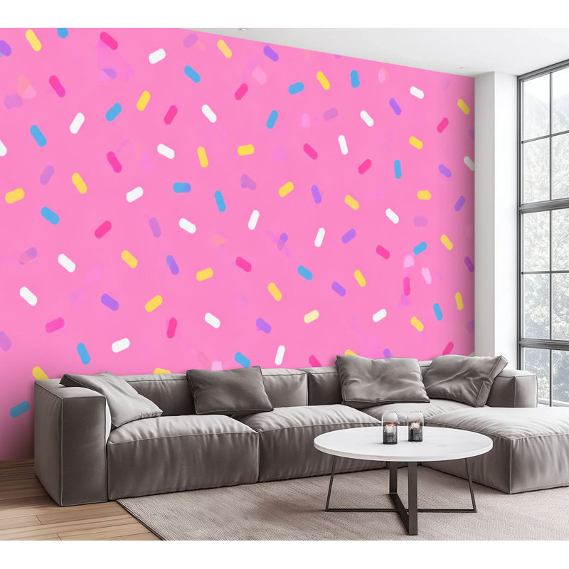 Papier peint adhésif peler et coller Sprinkles, L 100,08 po x l 144 po