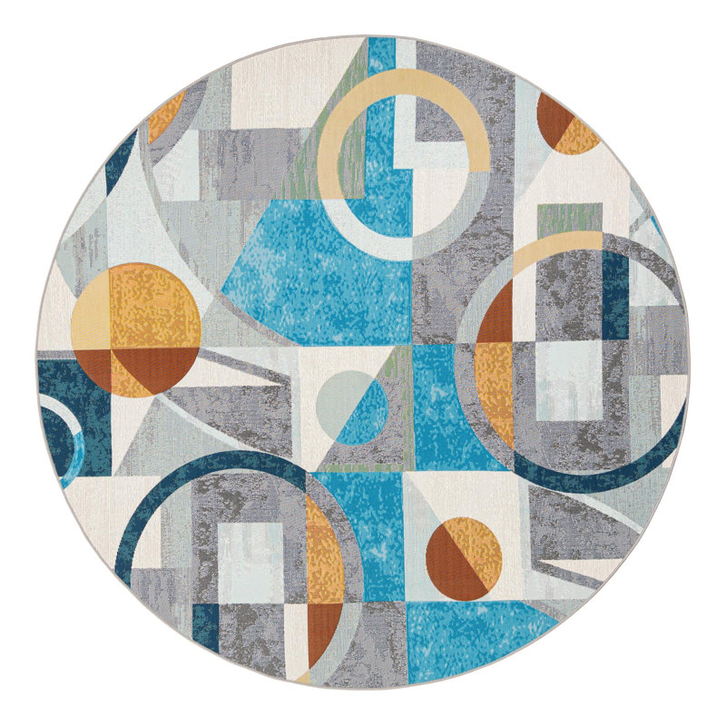 Tapis Keazia, Rond 7 pi 10 po