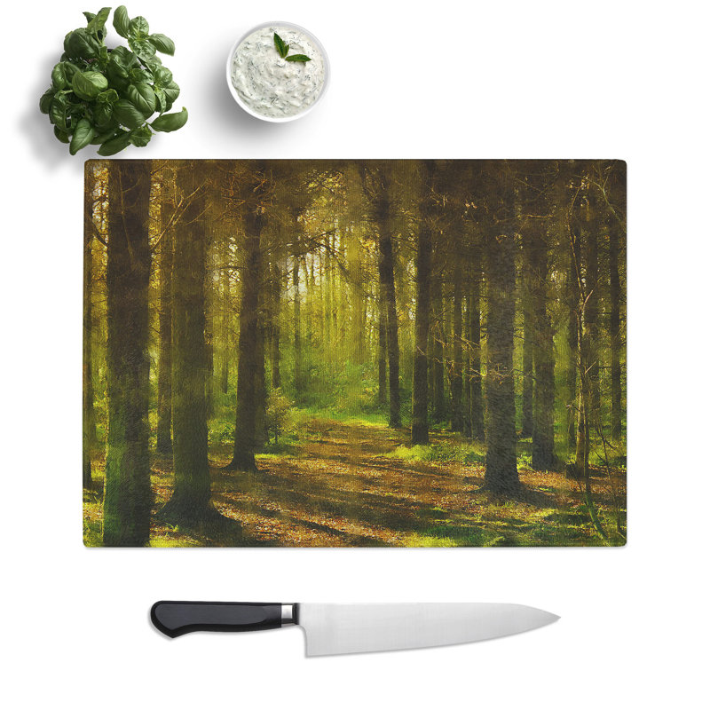Sunlight Forest Vol.7 Chopping Board, 28.5cm W x 39cm L