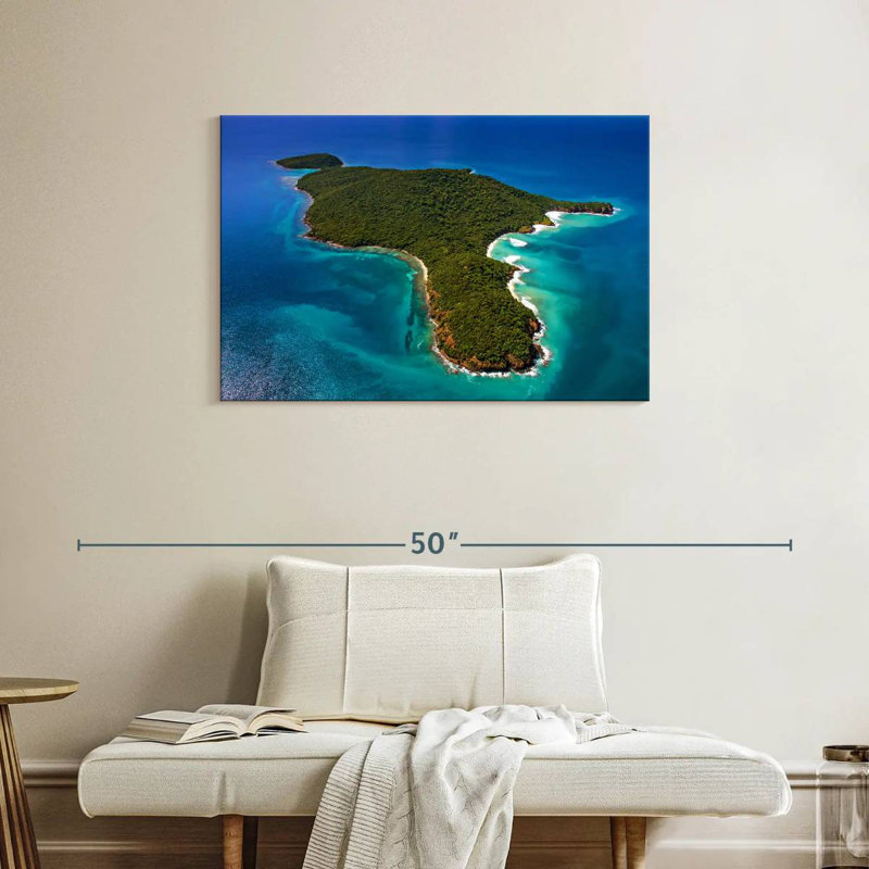 Gillard Island à Porto Rico, H 24 po x l 36 po