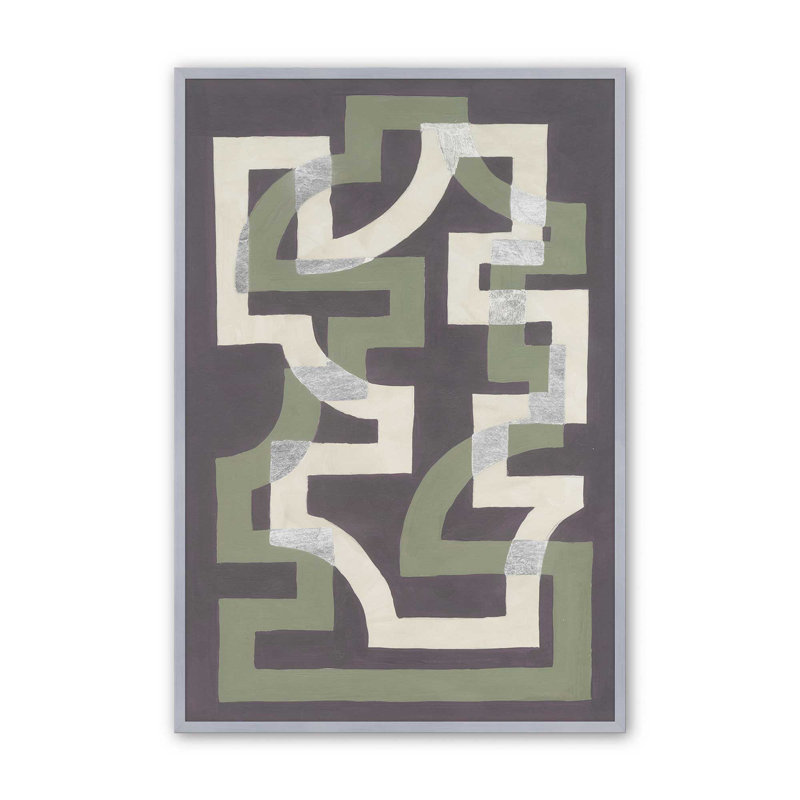 «Window Trellis I» par Michael Willett, reproduction d'art, H 30 po x l 20 po, Impression sur cadre ouvert sans papier mat