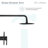 Ivy Single-Handle 1 Spray 8" Wall Mounted Fixed Shower Head (Valve Included)-88248706