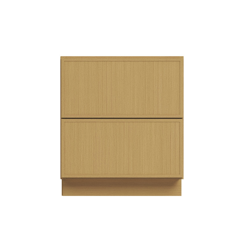 Meuble bas de cuisine CASAINC à assembler soi-même, L 76 cm x H 88 cm x P 61 cm, 2 tiroirs, L 30 po x H 34,5 po