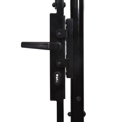 Barrière en métal noir Iberia