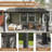 12 ft. W x 16 ft. D Wall-mounted Galvanized Steel Hardtop Gazebo, Heavy-duty Aluminum Frame Patio Gazebo with Netting & Curtains-113606726