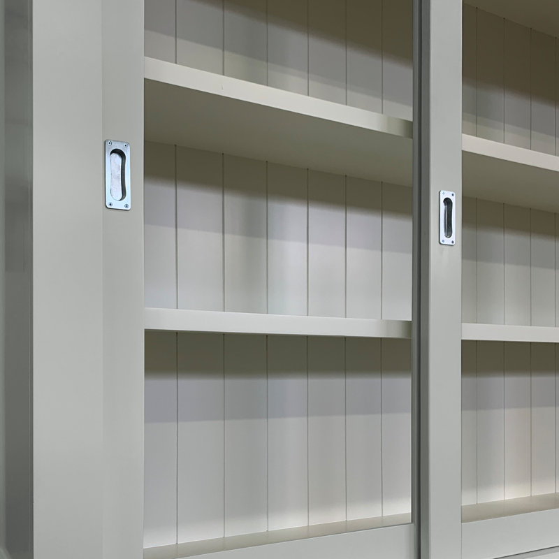 Lemire Display Cabinet, Light Grey