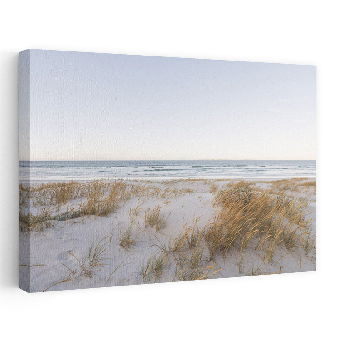 Serene Coastal Sands Peaceful Serene Tranquil Coastal Wall Art Print