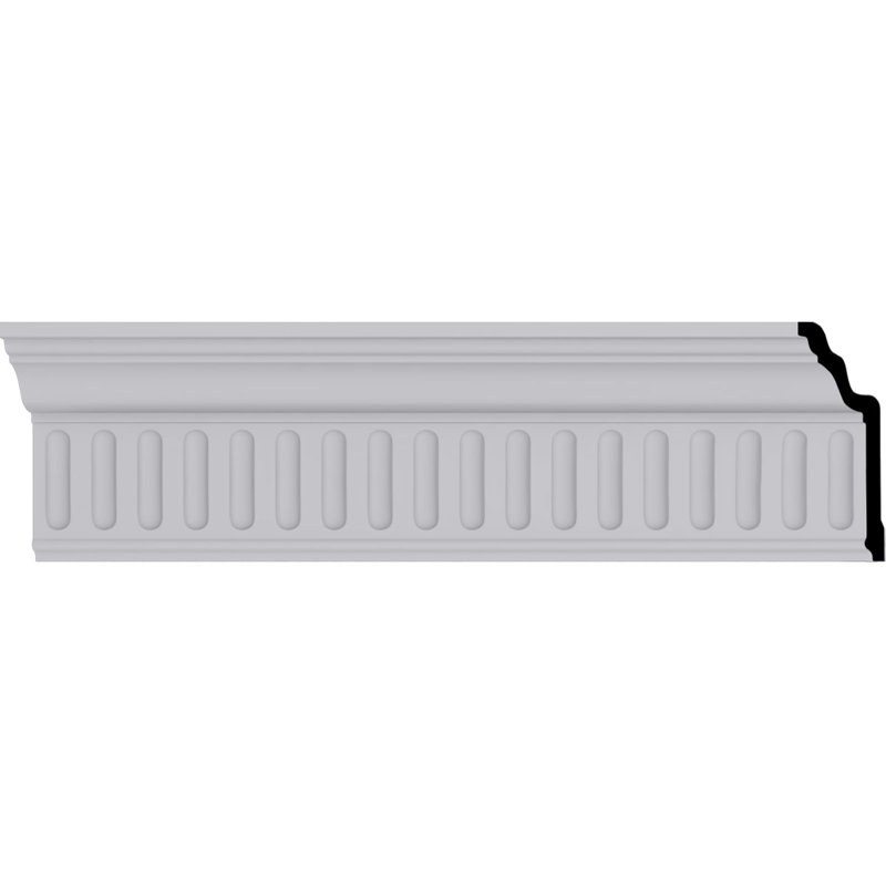 Viceroy White Polyurethane Crown Moulding 94.5"