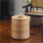 Table d'appoint ronde en bois naturel, table de bout sans assemblage pour la chambre à coucher du salon