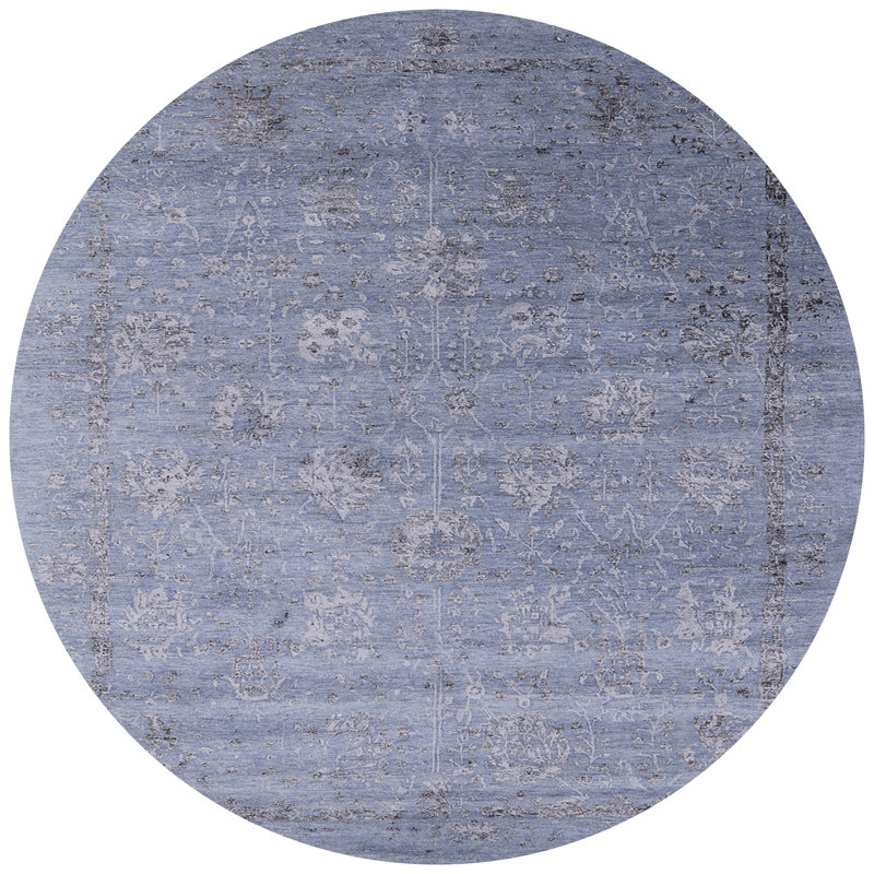 Oriental Indoor Rug, Round 4'