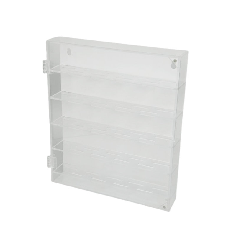 Coin Display Box 5 Layers Large Capacity Challenge Coin Showcase Holder Clear Coin Badge Medal Display Collection Organizer Box Collector Gift