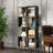 4-Tier Storage Shelves, Bookcase Display Storage Shelf Corner Shelf for Small Space