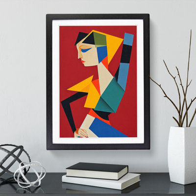 Abstract Ballerina No.4 - Wrapped Canvas Print