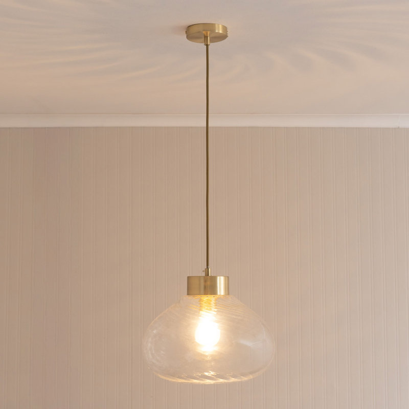 1 - Light Pendant, Clear