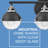 Kyoto 3 - Light Dimmable Black Vanity Light
