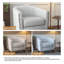 Edvardas 73.9 Cm Wide Tufted Barrel Chair-1994405245