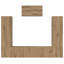 TV Cabinet Set 7 Pcs 180 X 30 X 120 Cm Engineered Wood-1422436947