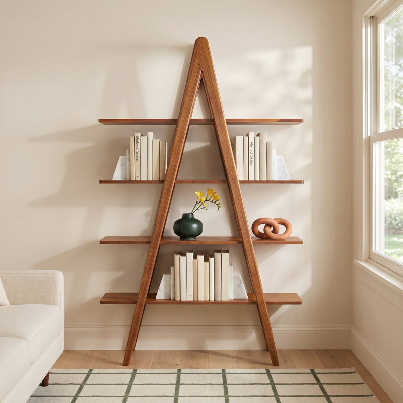 Dera Solid Wood Bookcase