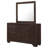 Vicdan 6-drawer Dresser with Mirror Dark Cocoa-116447397