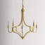 Lustre noir mat 5 lumières-1695089257