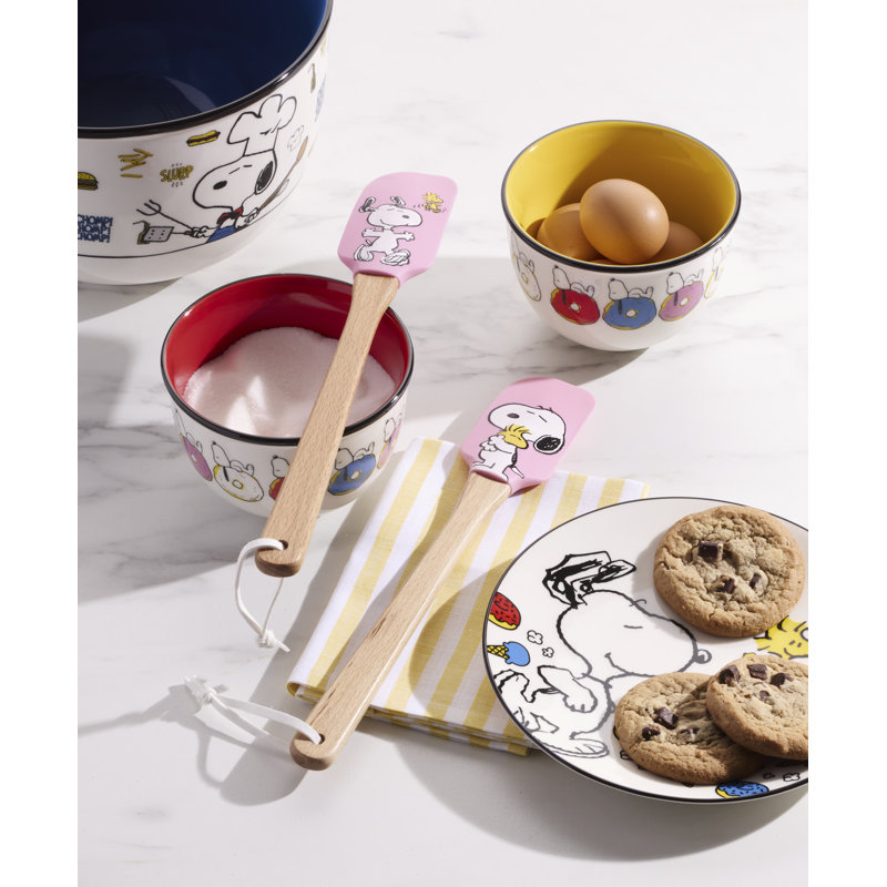 Lenox Chef Snoopy Spatulas, Set of 2, Pink