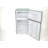 FRIGIDAIRE Retro 2-Door Compact Fridge Freezer Combo, 3.1 Cu. Ft., Stainless Steel, Built-in Bottle Opener-100663870