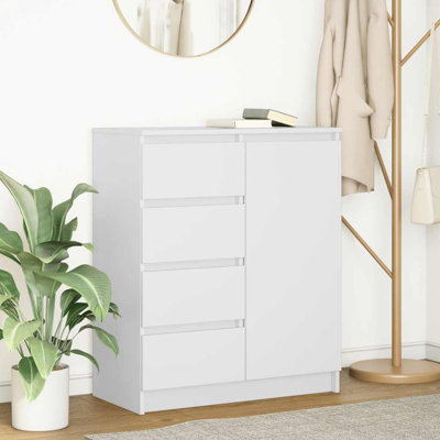 Sideboard With Drawers 71X35x84 Cm Engineered Wood
