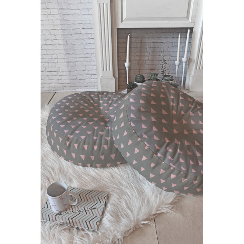 Coussin de sol, H 26 po x l 26 po x P 7 po