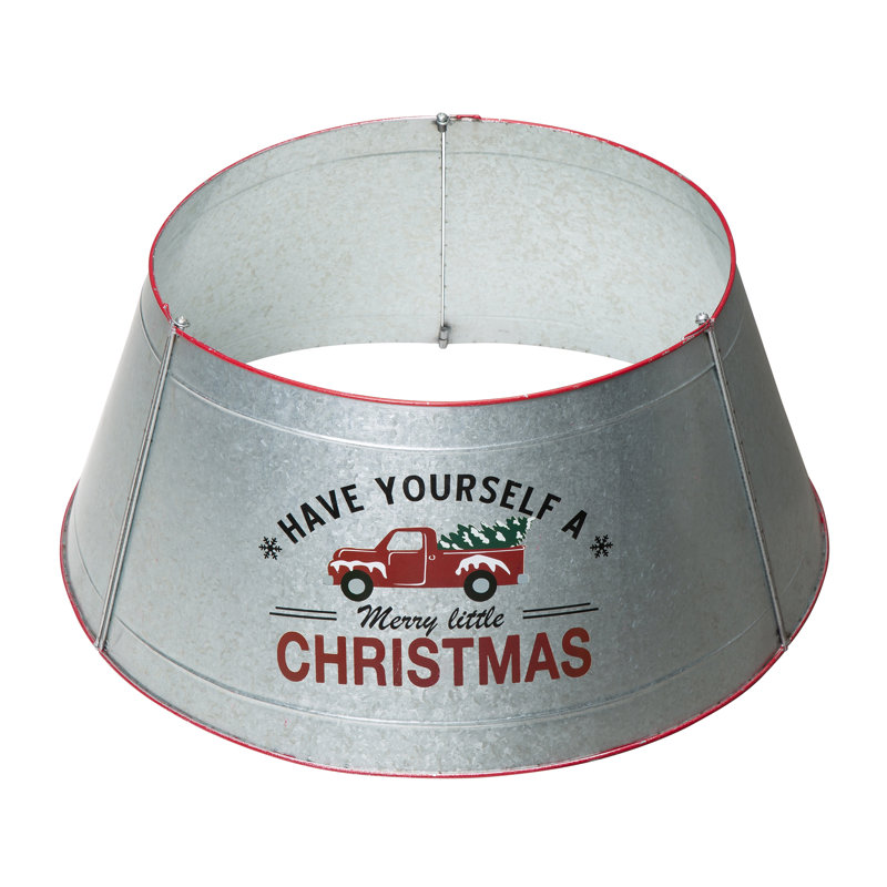Galvanized Metal Tree Collar
