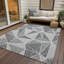 Tapis intérieur / extérieur en polyester tissé à la machine Itzayana-959773965