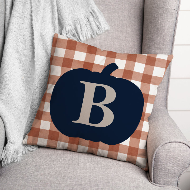Plaid Reversible Throw Pillow