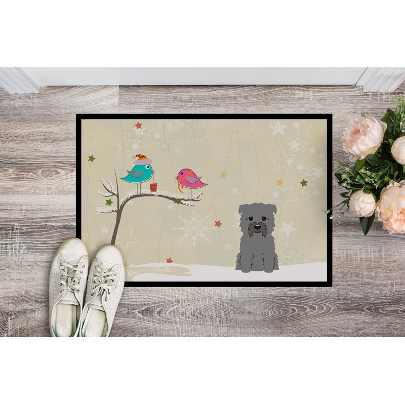 Paillasson Humboldt, Gris / Beige, Rectangle 2 pi x 3 pi